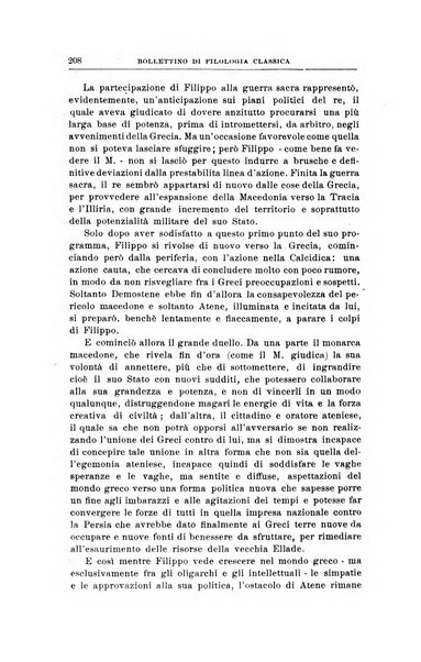 Bollettino di filologia classica