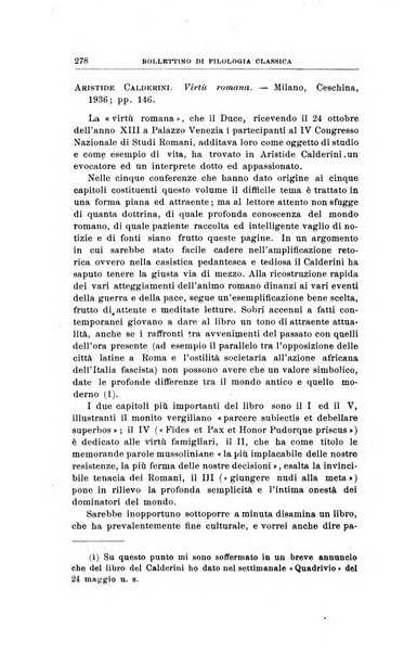 Bollettino di filologia classica