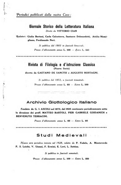 Bollettino di filologia classica