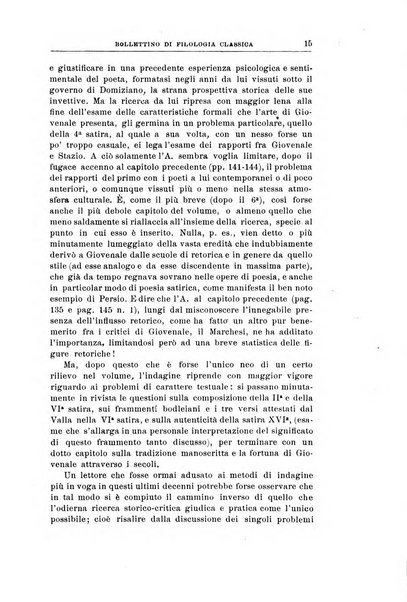 Bollettino di filologia classica