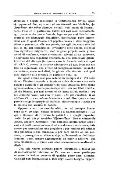 Bollettino di filologia classica