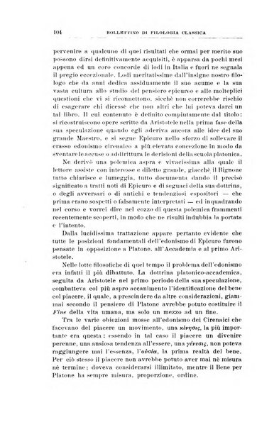 Bollettino di filologia classica