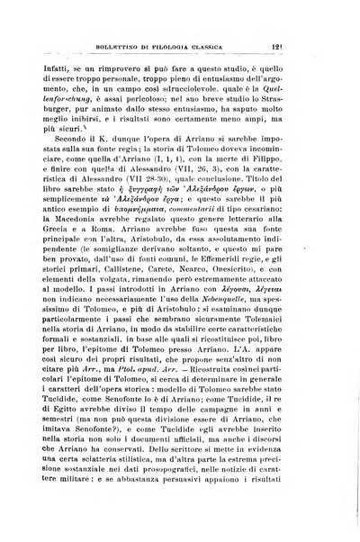 Bollettino di filologia classica