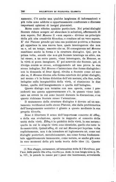 Bollettino di filologia classica