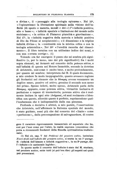 Bollettino di filologia classica