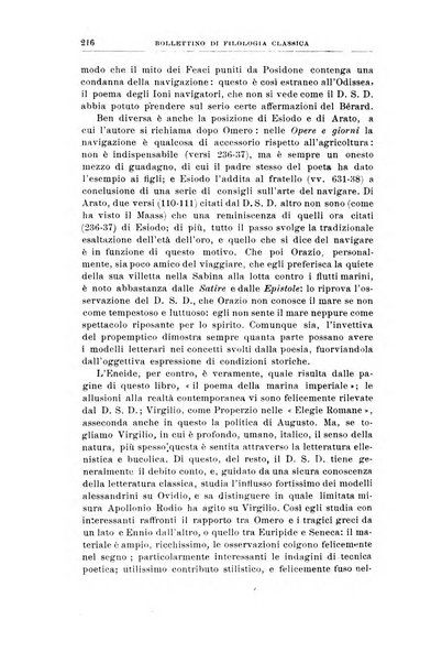 Bollettino di filologia classica