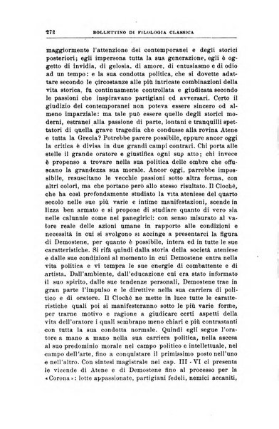 Bollettino di filologia classica