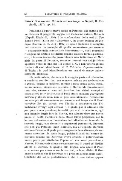 Bollettino di filologia classica