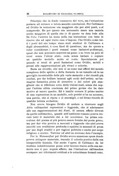 Bollettino di filologia classica