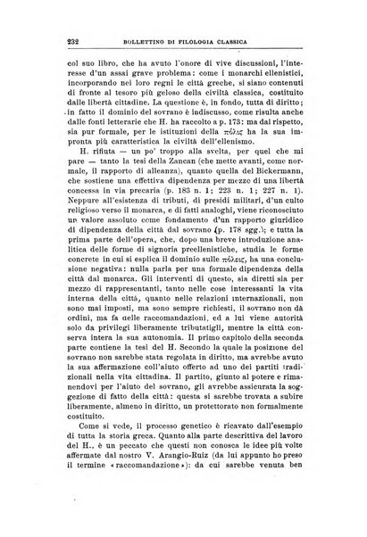 Bollettino di filologia classica