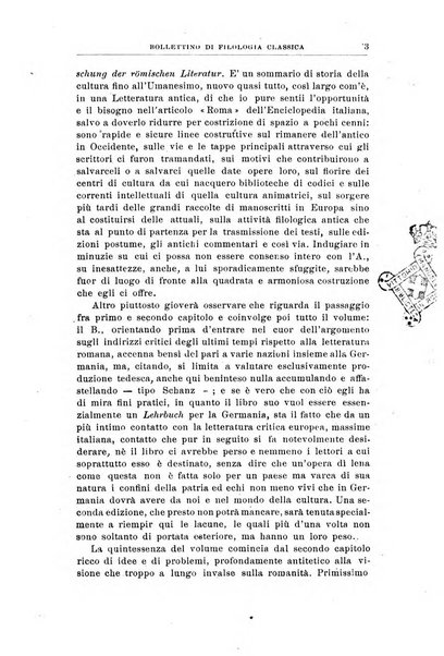 Bollettino di filologia classica