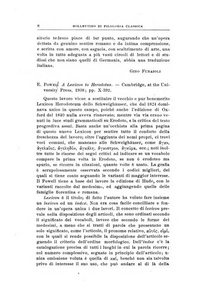 Bollettino di filologia classica