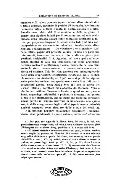 Bollettino di filologia classica