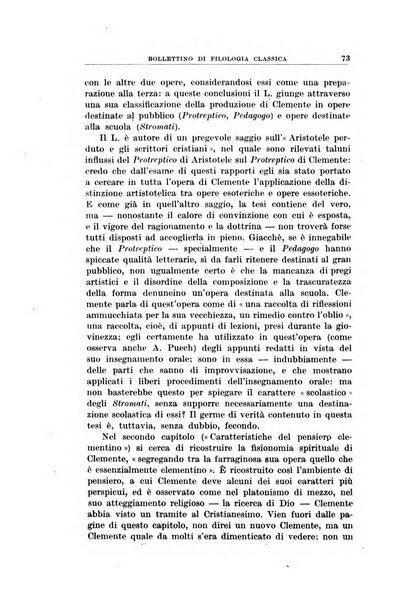 Bollettino di filologia classica