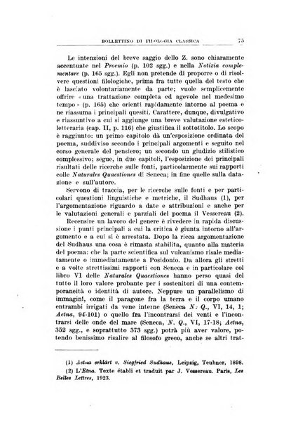 Bollettino di filologia classica