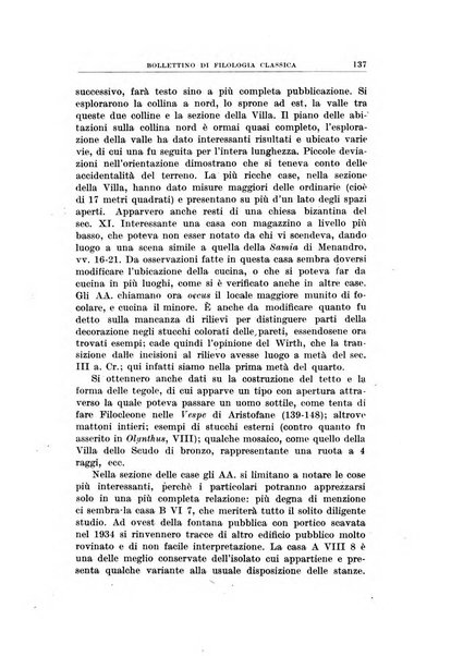 Bollettino di filologia classica