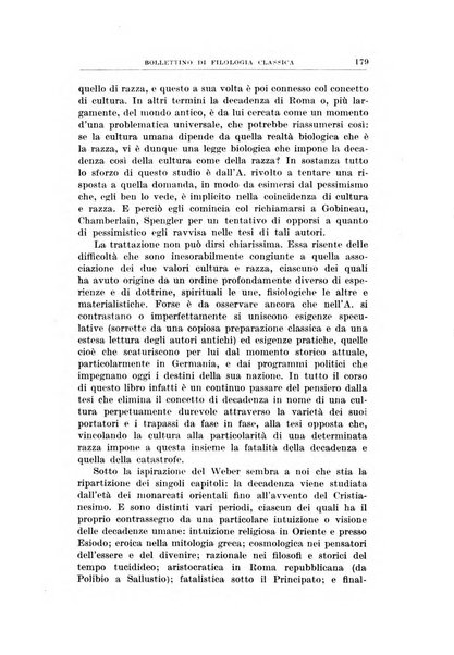 Bollettino di filologia classica