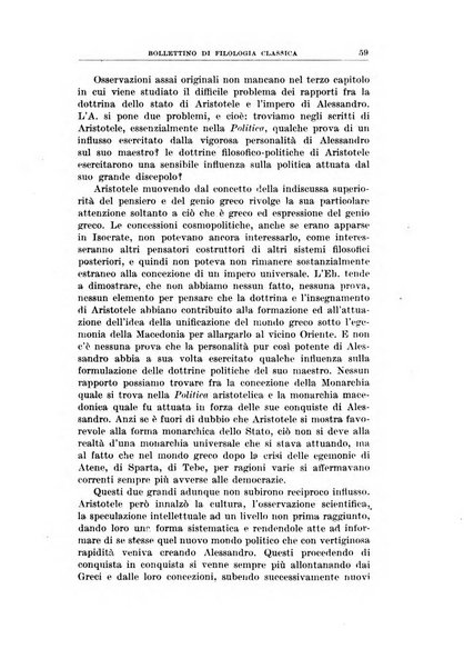 Bollettino di filologia classica