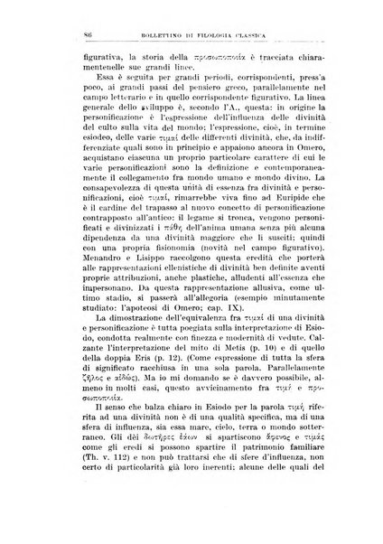 Bollettino di filologia classica