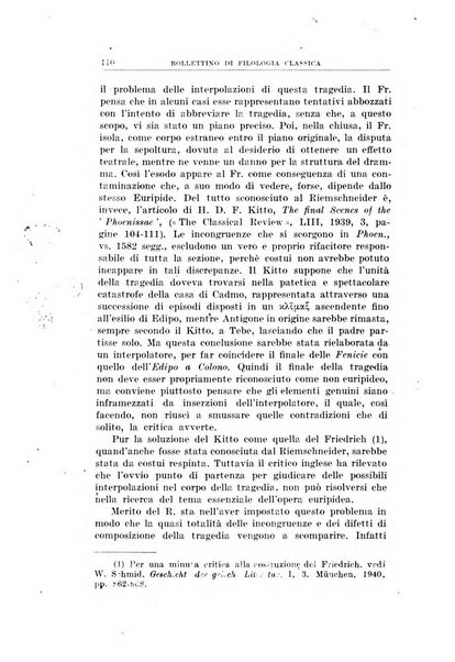 Bollettino di filologia classica