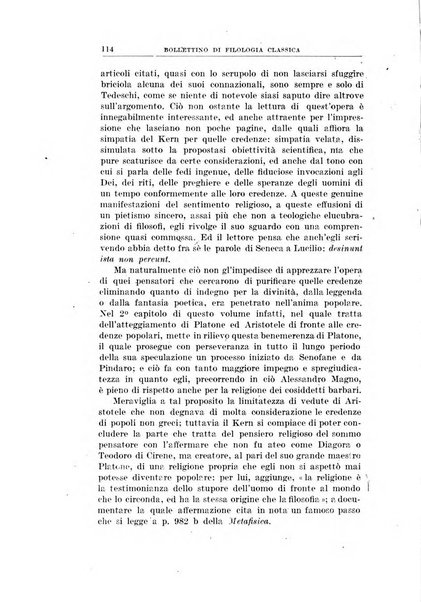 Bollettino di filologia classica