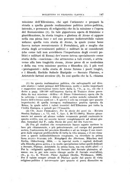 Bollettino di filologia classica