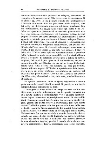 Bollettino di filologia classica