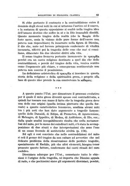 Bollettino di filologia classica