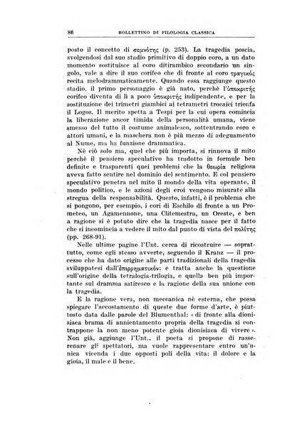 Bollettino di filologia classica