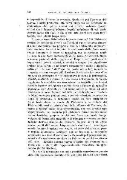 Bollettino di filologia classica