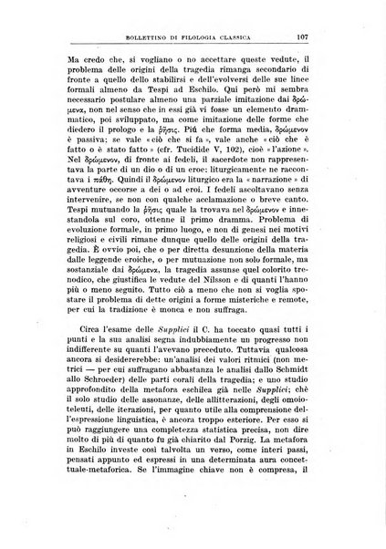 Bollettino di filologia classica