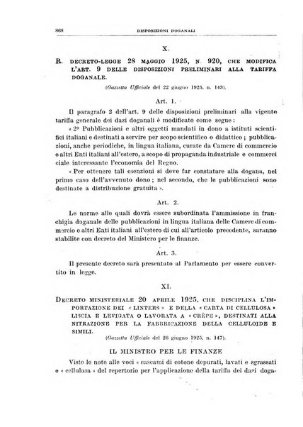 Bollettino di legislazione doganale e commerciale