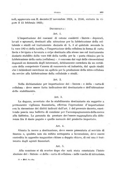 Bollettino di legislazione doganale e commerciale