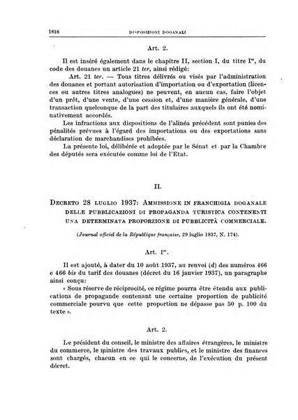 Bollettino di legislazione doganale e commerciale