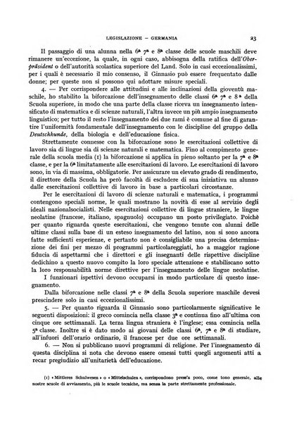 Bollettino di Legislazione scolastica comparata