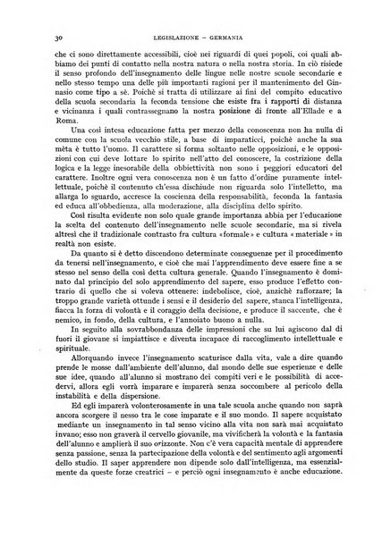 Bollettino di Legislazione scolastica comparata