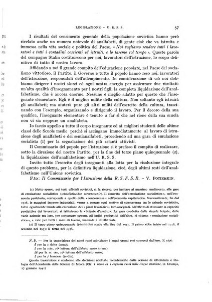 Bollettino di Legislazione scolastica comparata