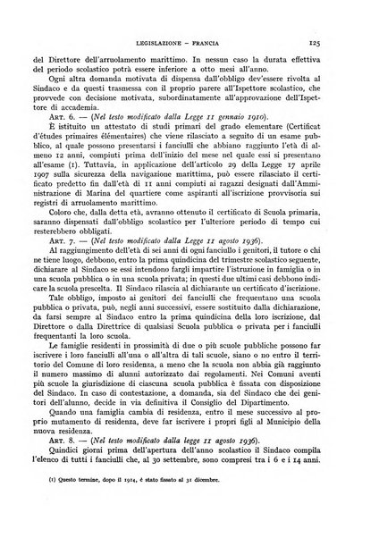 Bollettino di Legislazione scolastica comparata