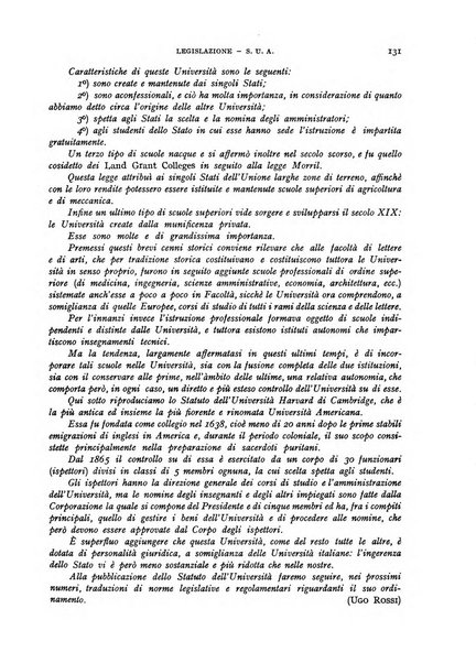 Bollettino di Legislazione scolastica comparata