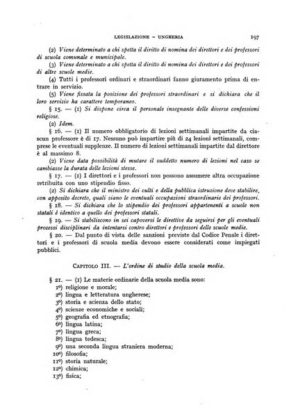 Bollettino di Legislazione scolastica comparata