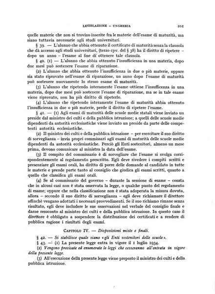 Bollettino di Legislazione scolastica comparata