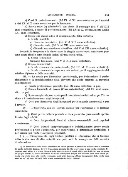 Bollettino di Legislazione scolastica comparata