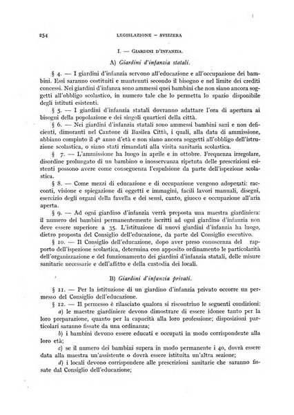 Bollettino di Legislazione scolastica comparata