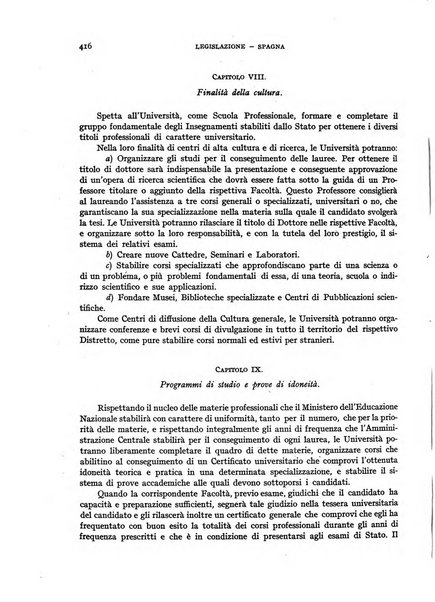 Bollettino di Legislazione scolastica comparata