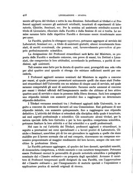 Bollettino di Legislazione scolastica comparata