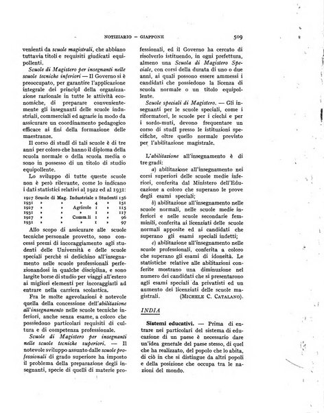 Bollettino di Legislazione scolastica comparata