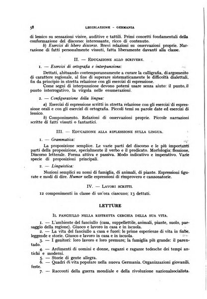 Bollettino di Legislazione scolastica comparata