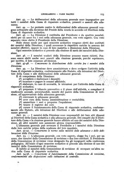 Bollettino di Legislazione scolastica comparata