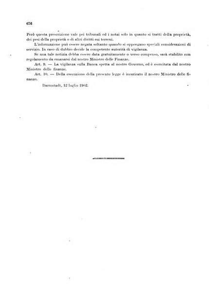 Bollettino di notizie sul credito e la previdenza