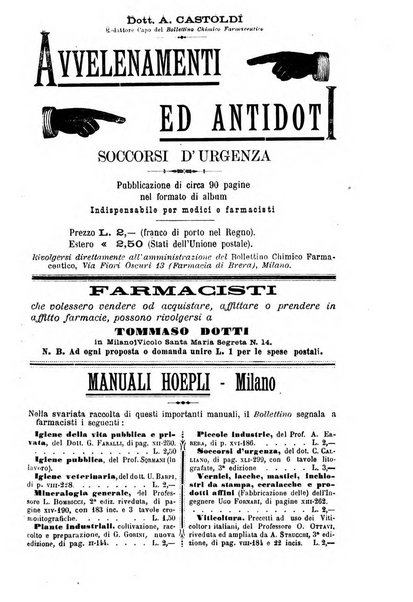 Bollettino farmaceutico organo dell'Associazione farmaceutica lombarda e della Società farmaceutica di mutua previdenza